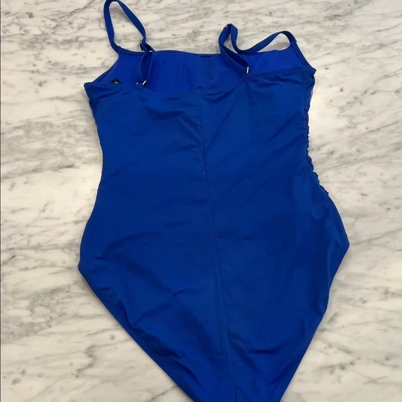 La Blanca Cobalt Blue Women's One Piece Swimsuit - Picture 4 of 5